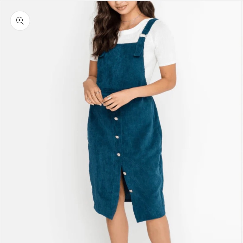 Teal Jumper Dress